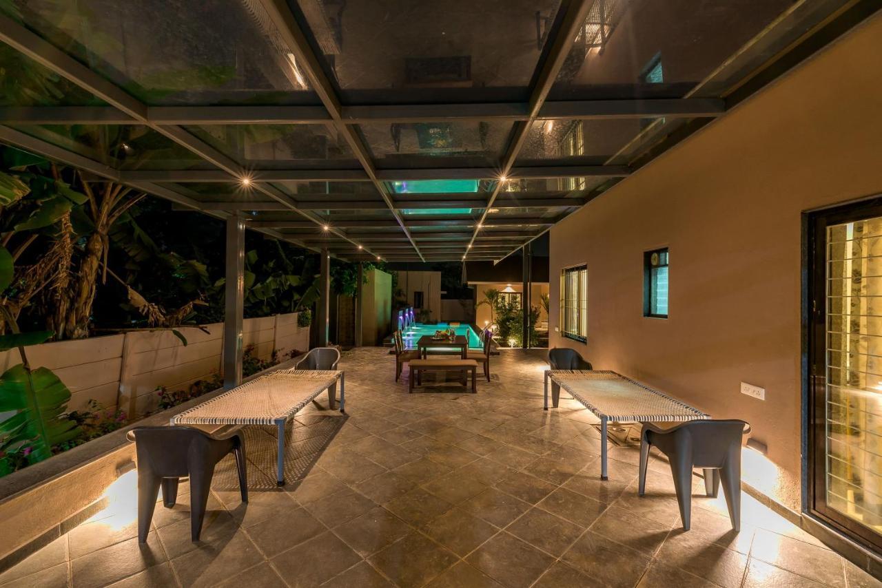 Saffronstays Eden, Nashik - Pet-Friendly Villa With Pool, Jacuzzi & Grape Farm Buitenkant foto