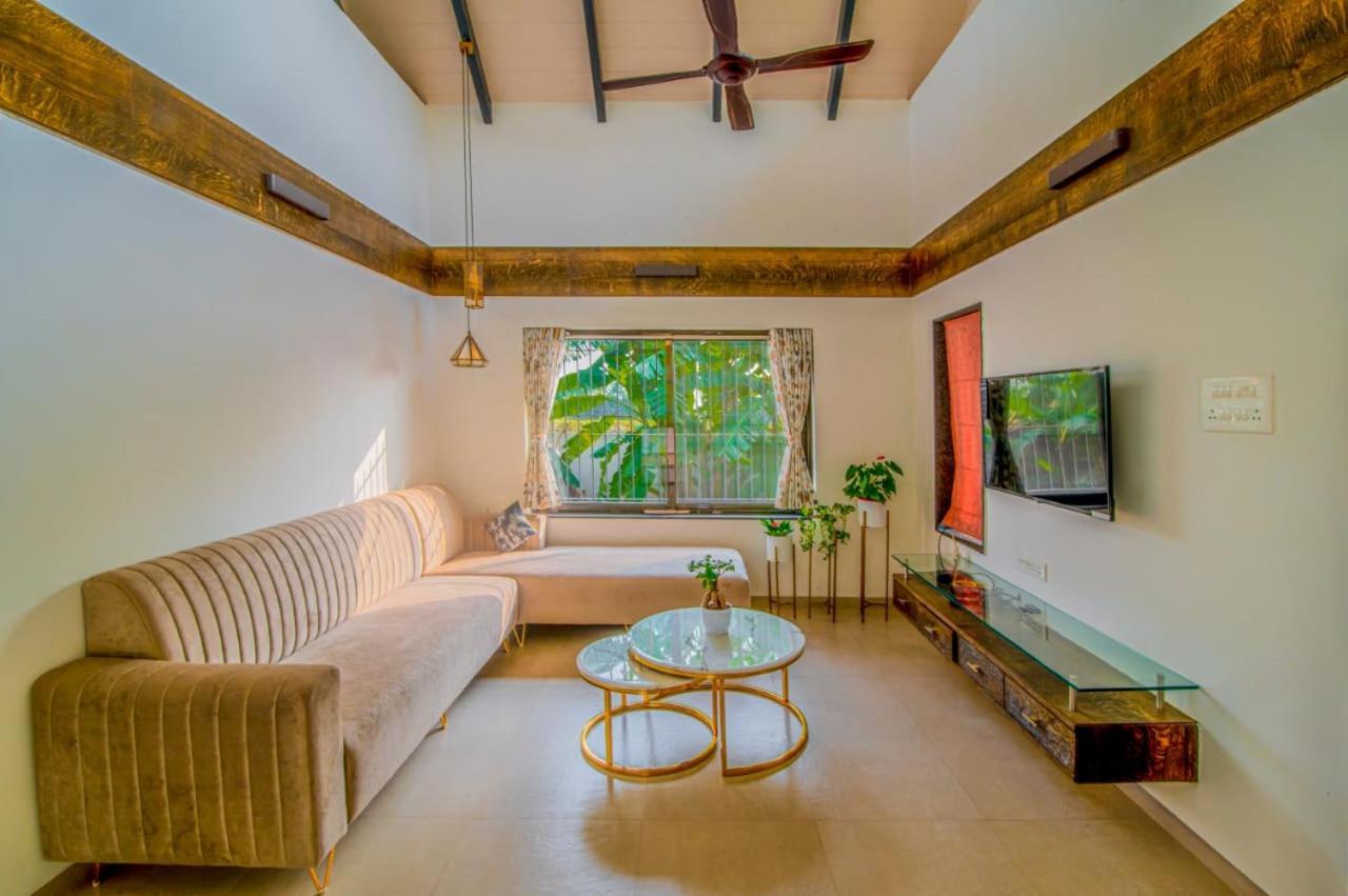 Saffronstays Eden, Nashik - Pet-Friendly Villa With Pool, Jacuzzi & Grape Farm Buitenkant foto